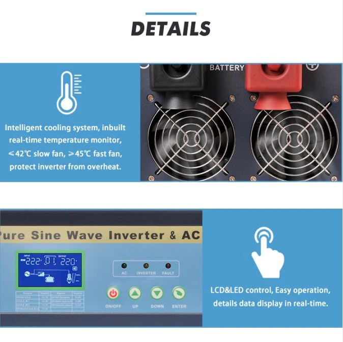2000w solar inverter with charger