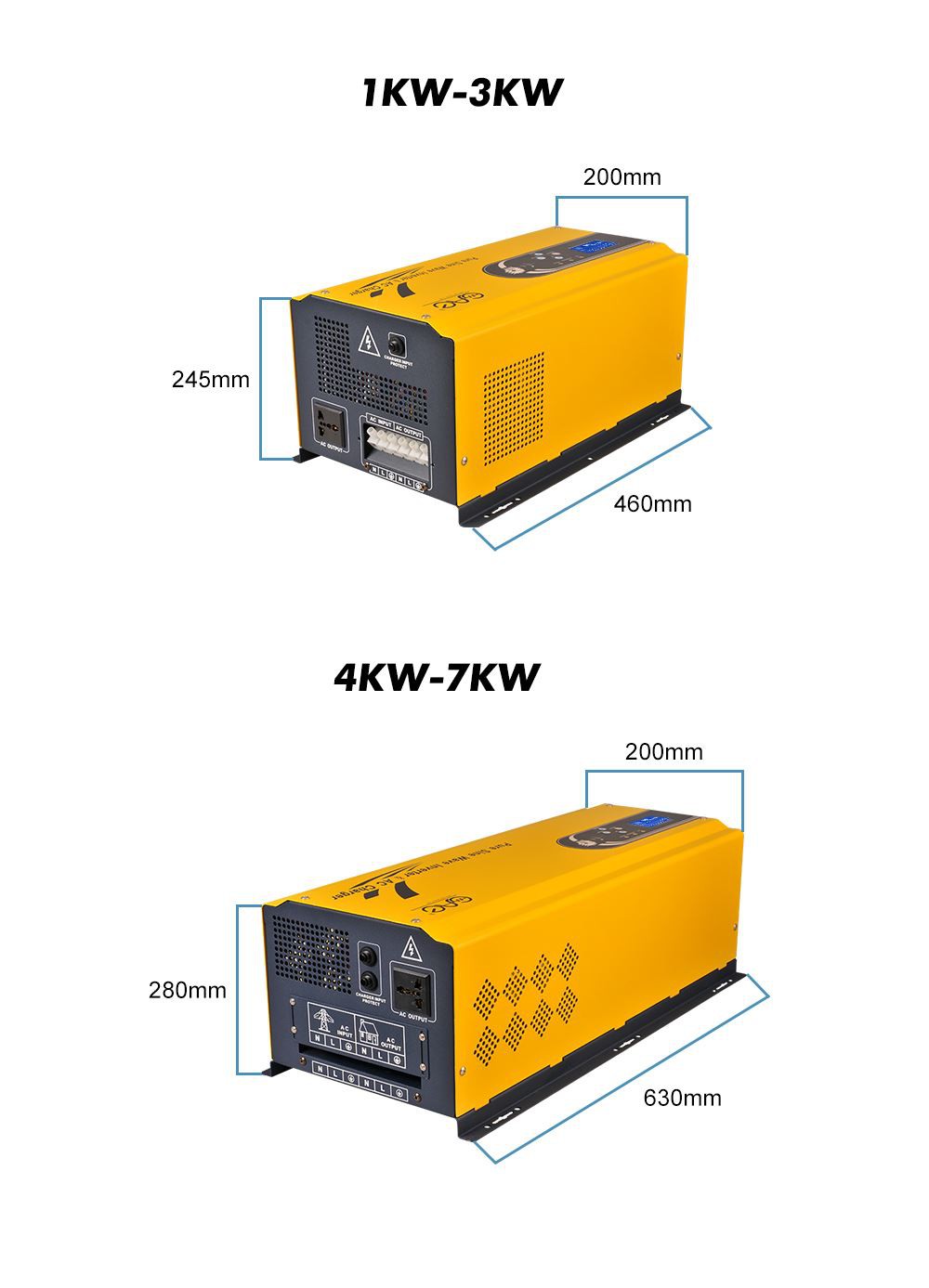 solar power inverter 1000w