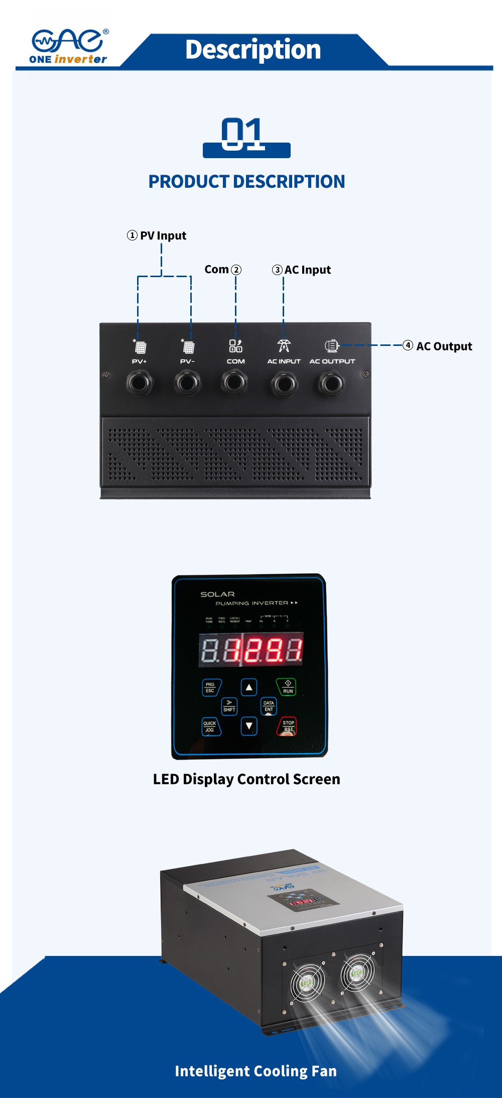 380v water pump inverter 7.5kw 380v water pump inverter 7.5kw