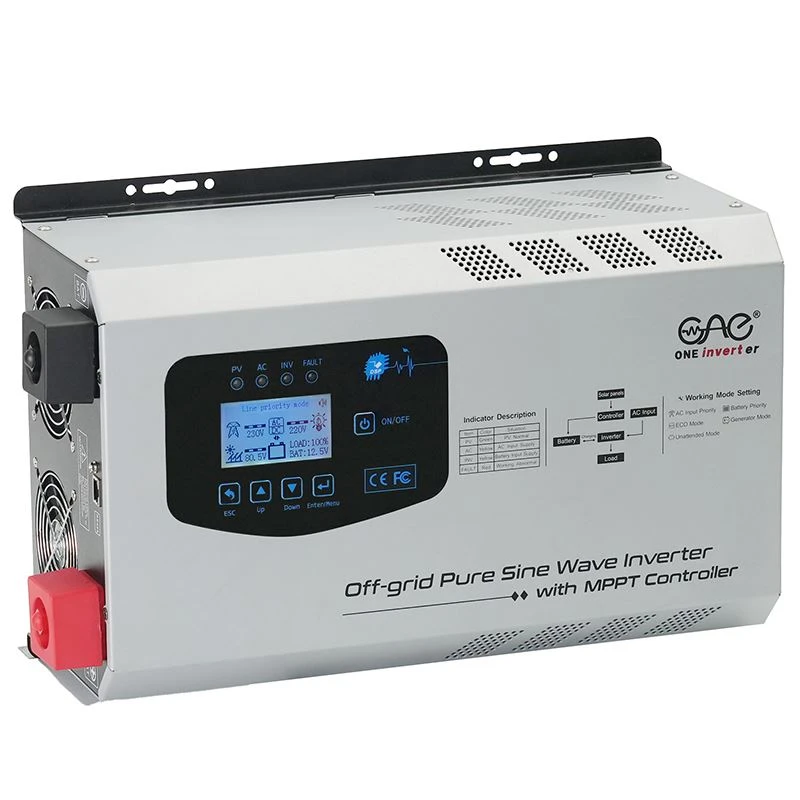 Hybrid sólar inverter slökkt rist