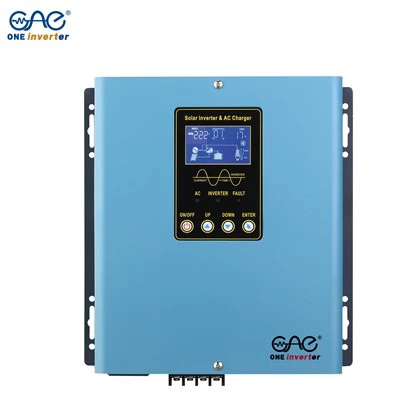 1200W sólarinverter með PWM hleðslutæki