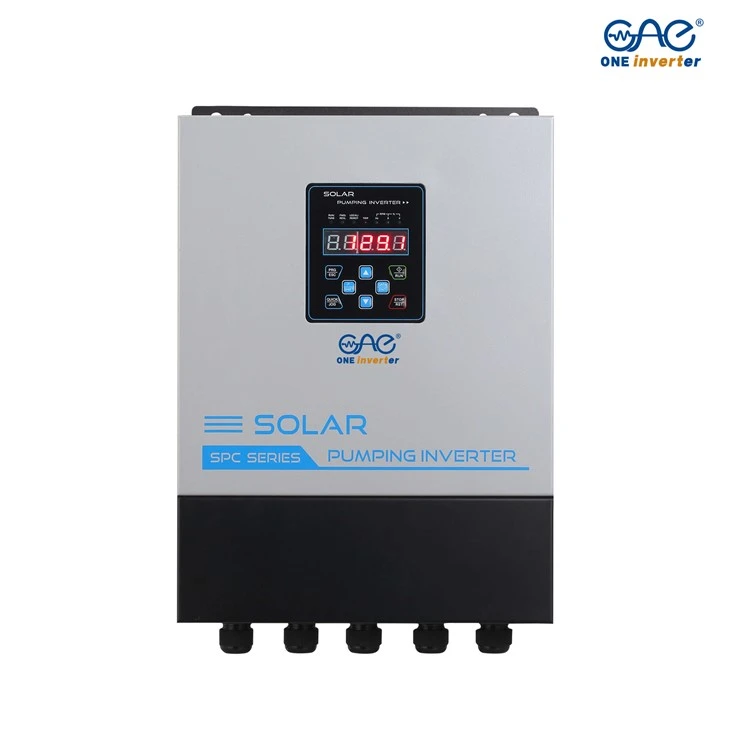 7HP 5.5kw Solar Submersible Pump Inverter for irrigation system off-grid